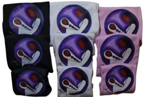 Black, White, Pink, baby onesies