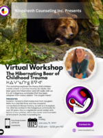 The Hibernating Bear of Childhood Trauma Workshop - VIRTUAL Workshop this January 15, 2027
